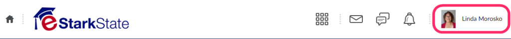 Image highlighting user name