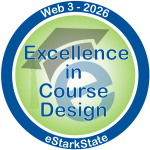 Excellence in Course Design Badge